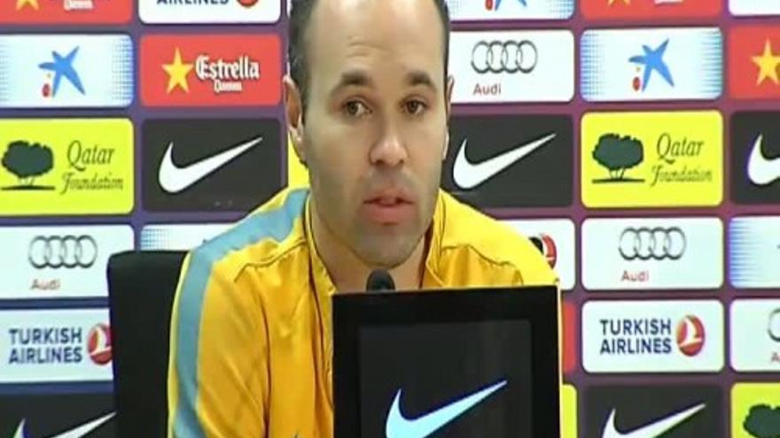 Iniesta: "Es injusto hablar de fin de ciclo"