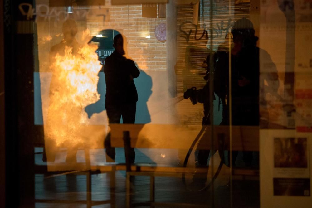 Graves disturbios en Lavapiés