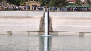 “Fiesta del agua” en Alicante: la provincia recibe el primer gran trasvase del Júcar en 600 años