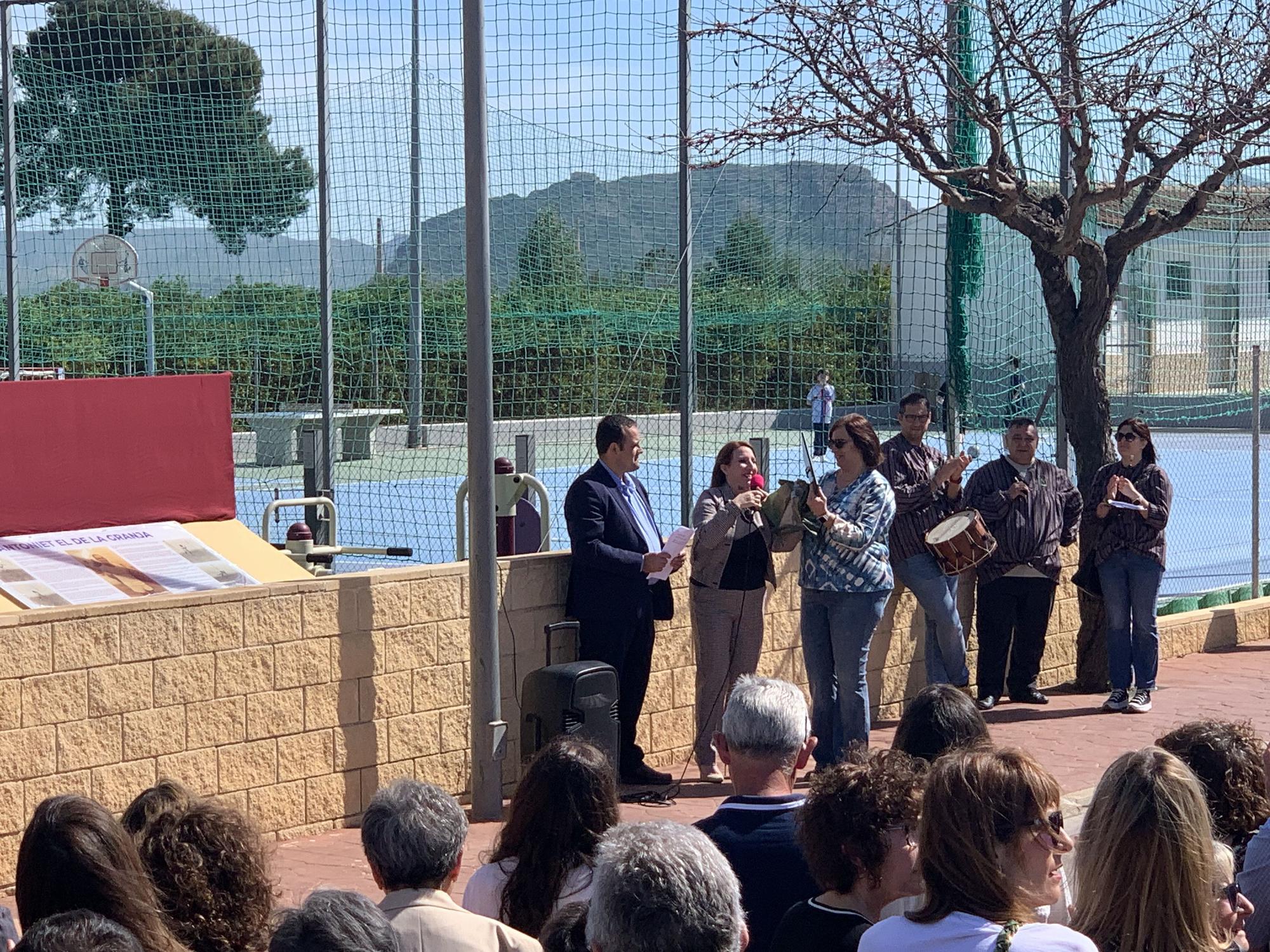 La Granja homenajea al pilotari Antonio Palop