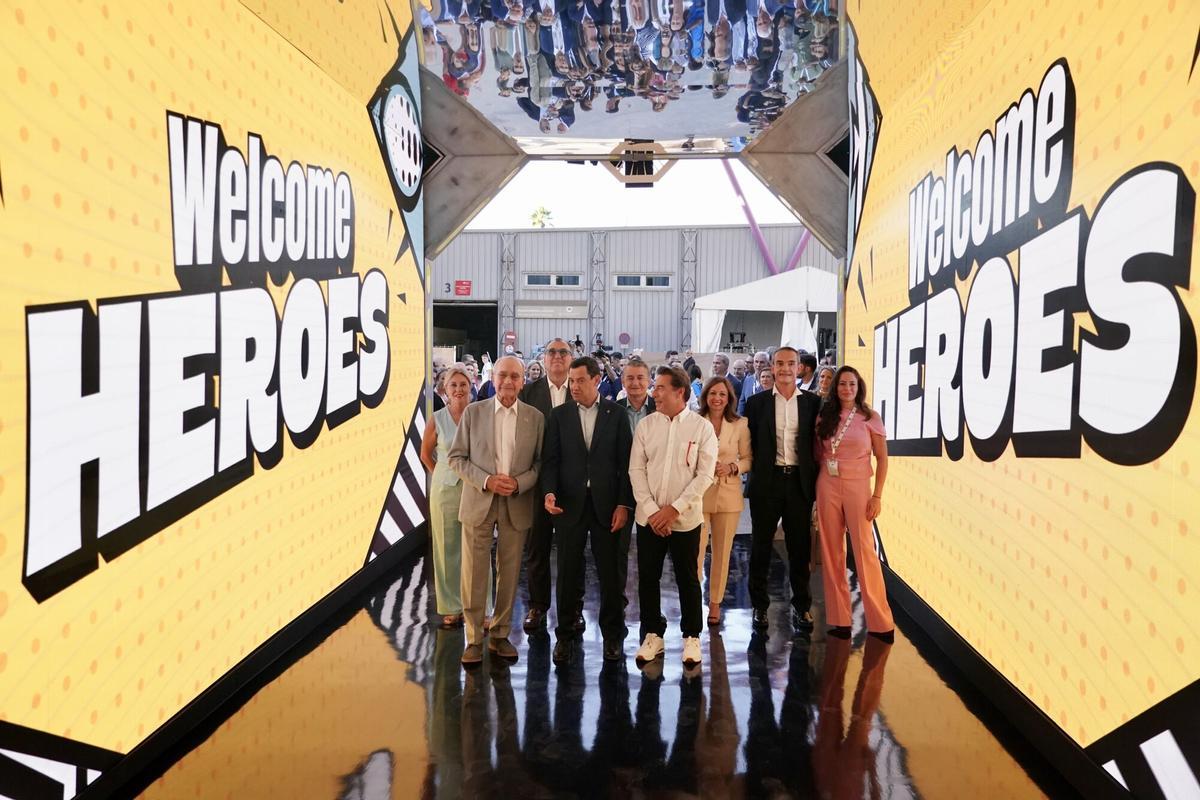 Ceremonia inaugural de la Comic-Con Málaga