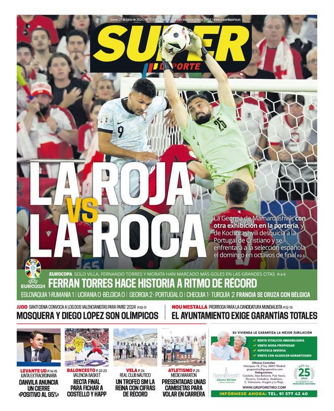 Las portadas del día