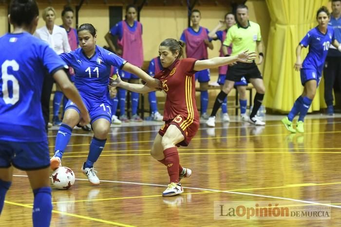 Fútbol sala femenino en Archena: España - Italia