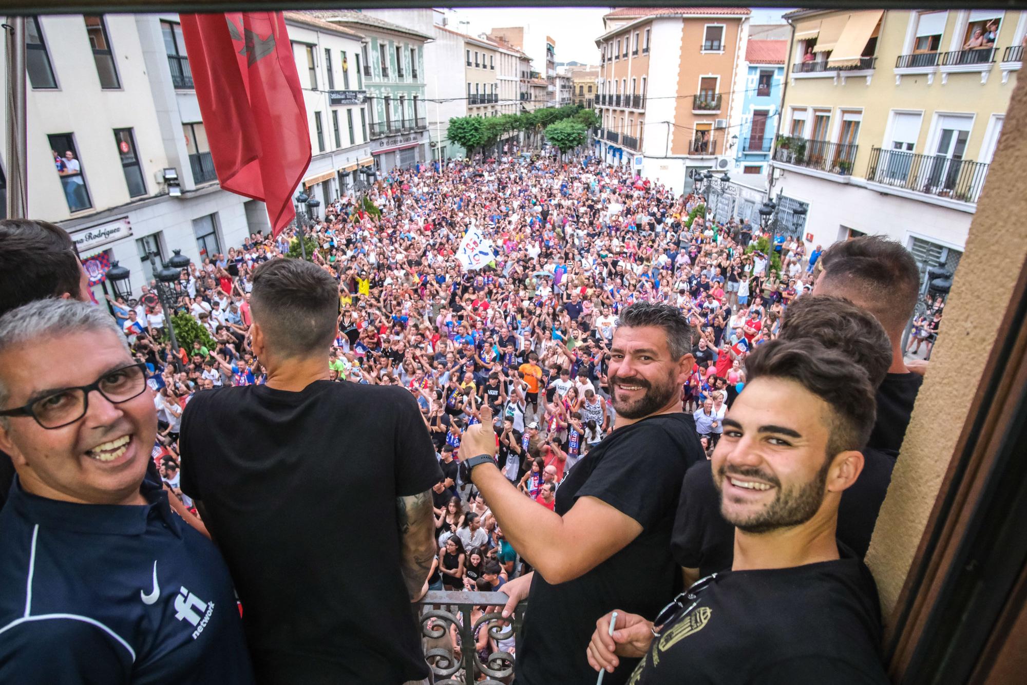 La fiesta del ascenso del Eldense