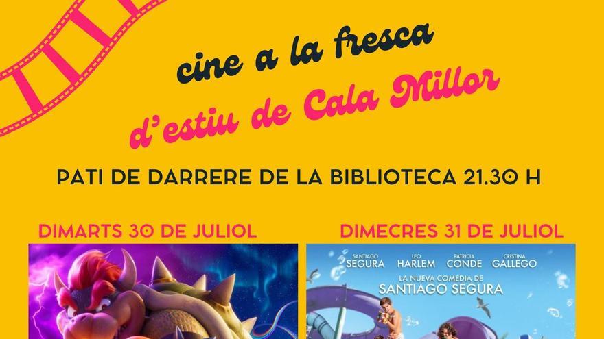 Cine a la fresca - Vacaciones de verano