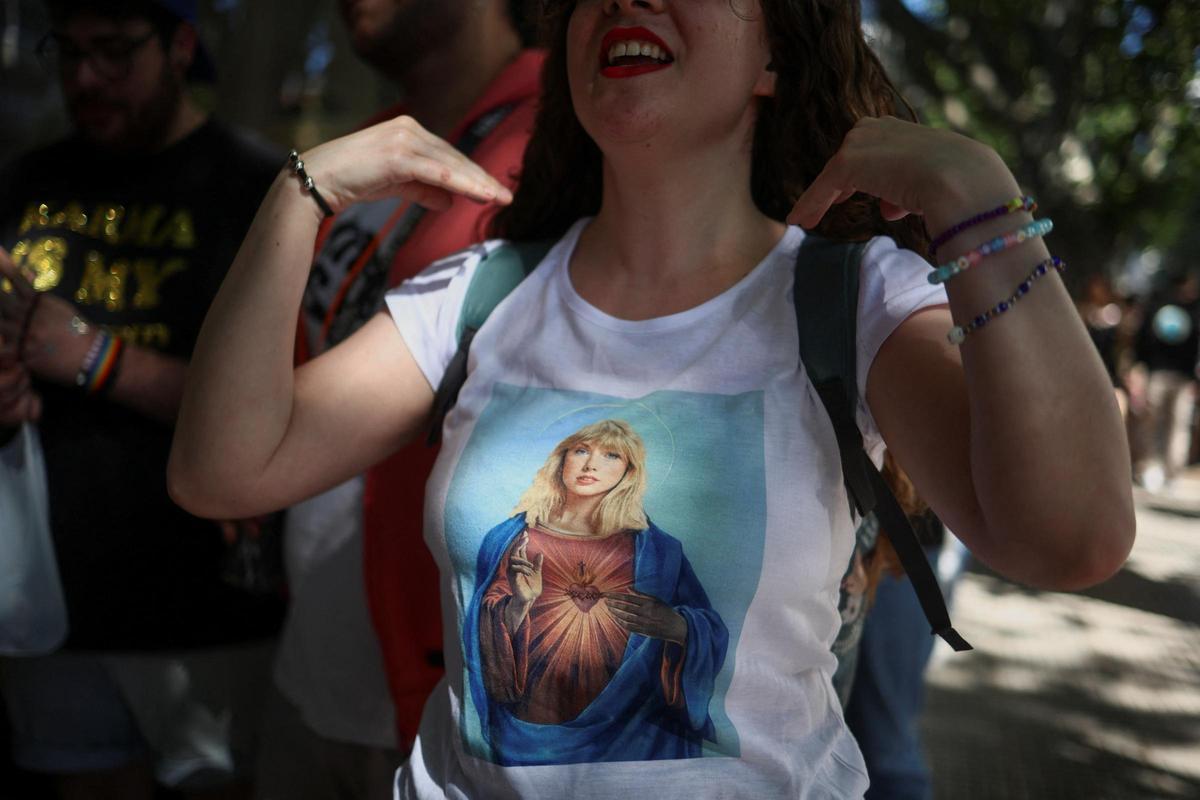 Fans de Taylor Swift en su concierto en Buenos Aires