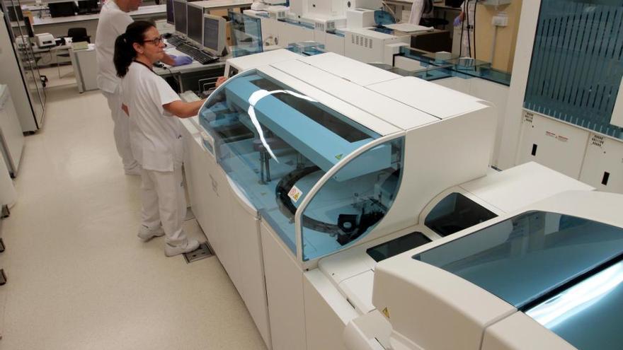 En el laboratorio se realizan los análisis clínicos para cada estudio.