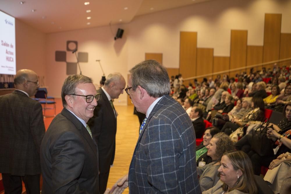 Despedida de los médicos jubilados del HUCA