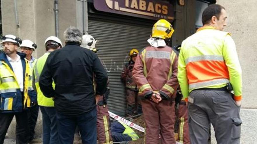 Confinen els veïns d&#039;un bloc del centre de Girona per una fuita de gas