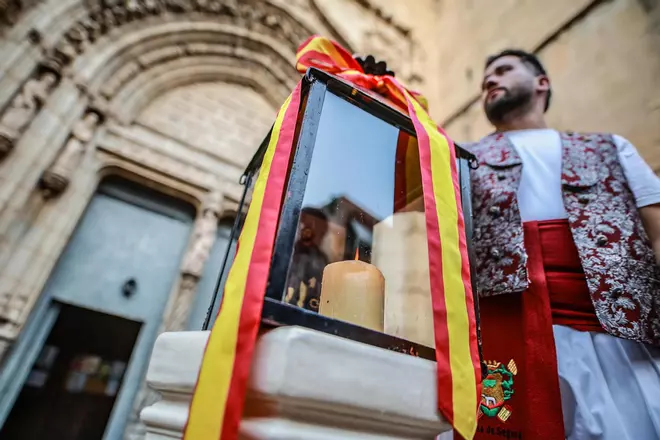Estas son las mejores imágenes de la invocación de San Roque del Farolico de Venancio de las fiestas de Callosa de Segura