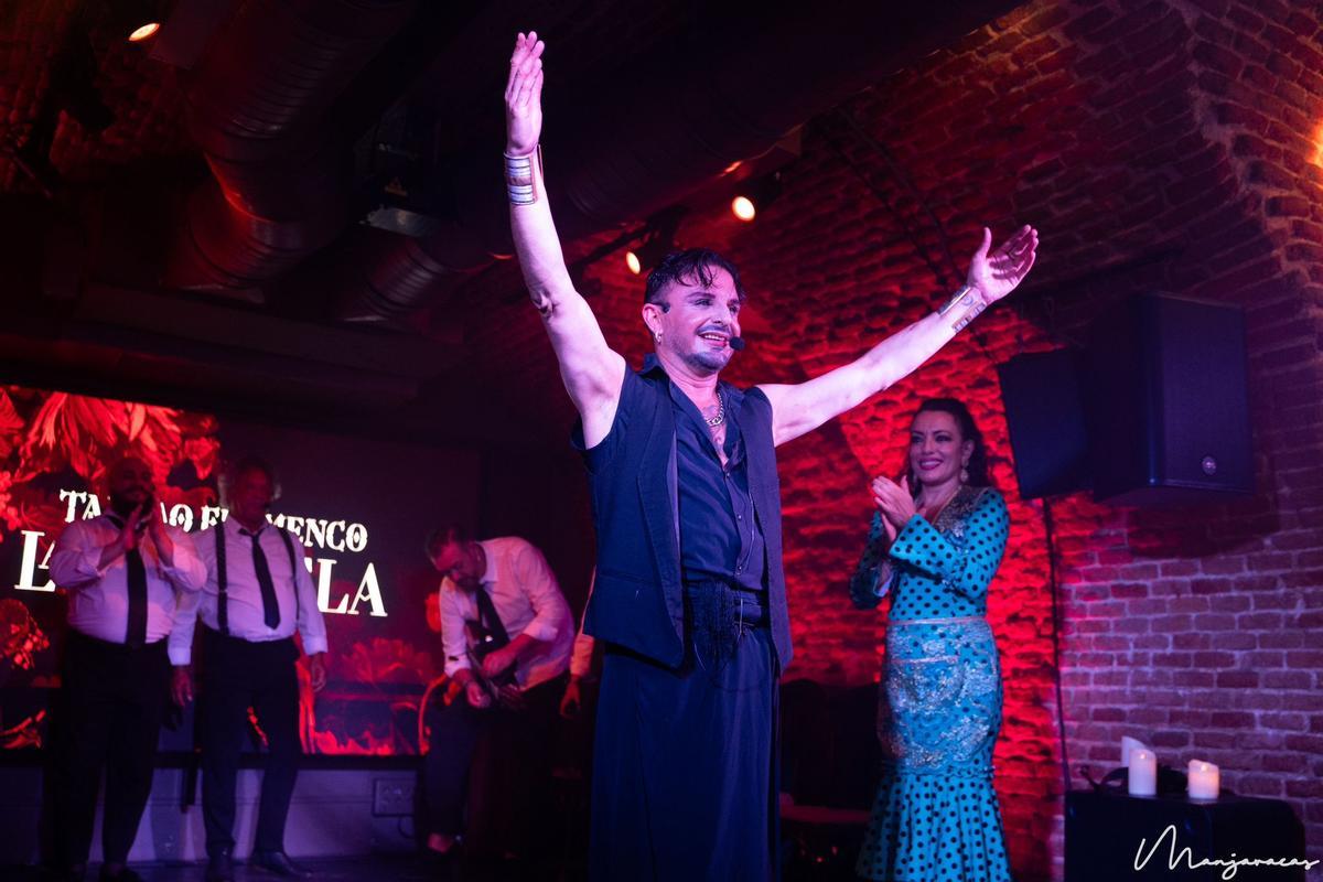 Juan Andrés Maya en Tablao La Carmela.