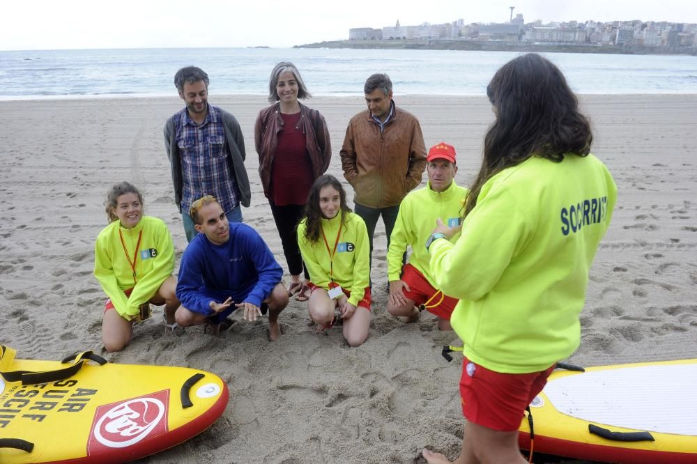 Presentación del servicio de socorrismo