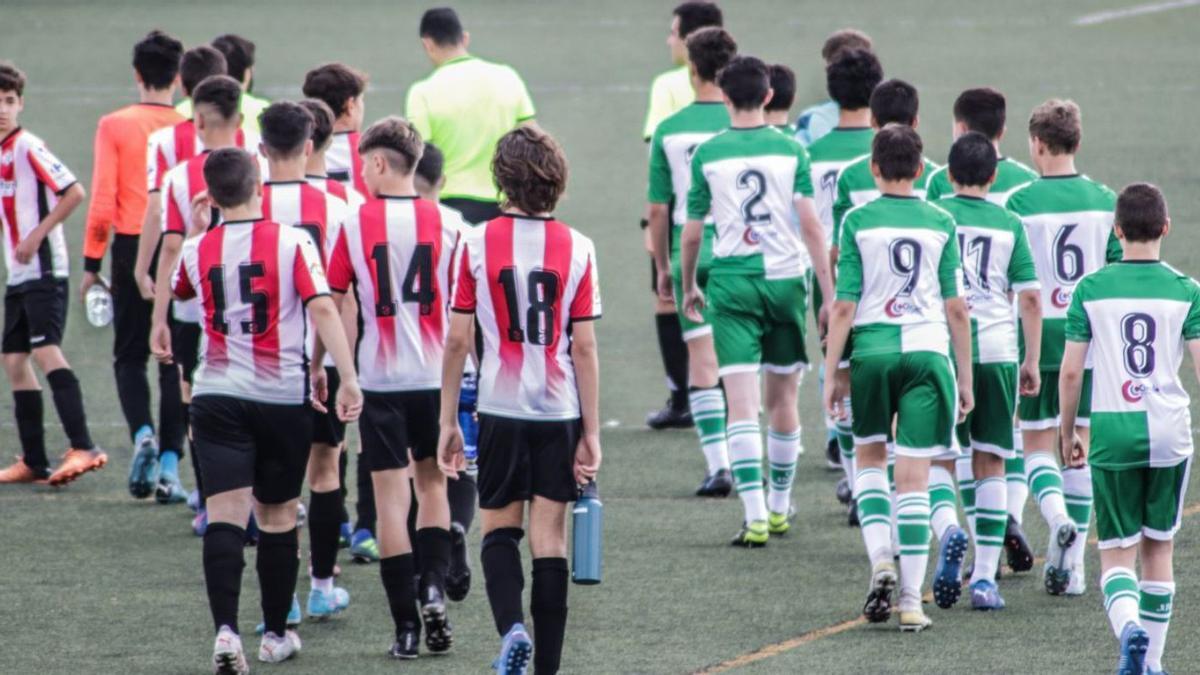 Canteranos del Zamora CF, antes de un encuentro. | ZCF