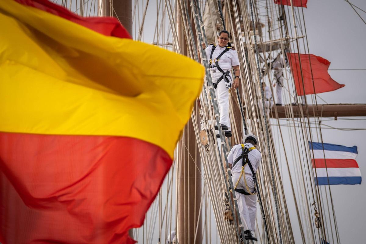 Escala de 'Juan Sebastián Elcano' en Santa Cruz de Tenerife