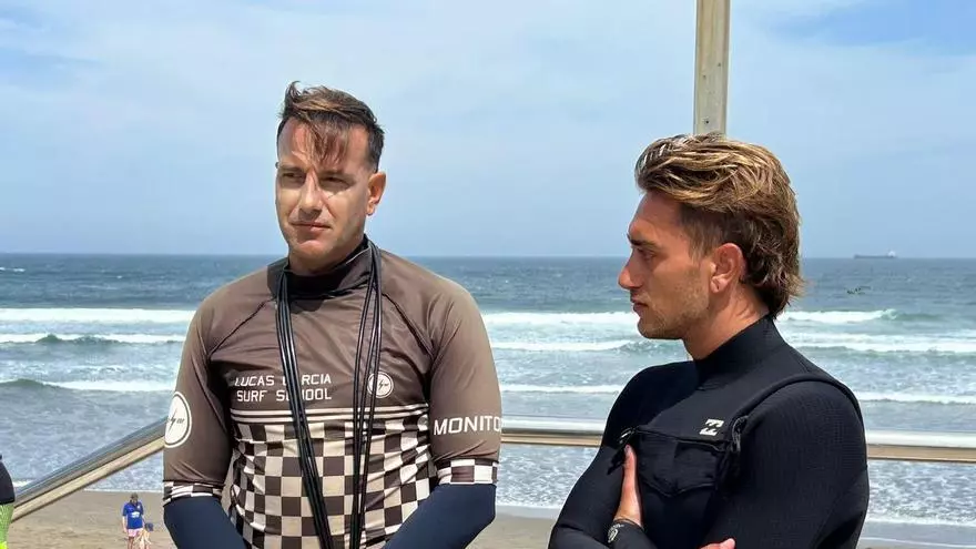 Hablan los surfistas que rescataron a tres de los cuatro bañistas arrastrados por la corriente en Salinas: "Los chicos estaban casi ahogándose y logramos sacarlos del agua"