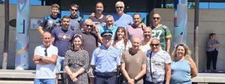 La Policía moañesa homenajea al agente «Lele»