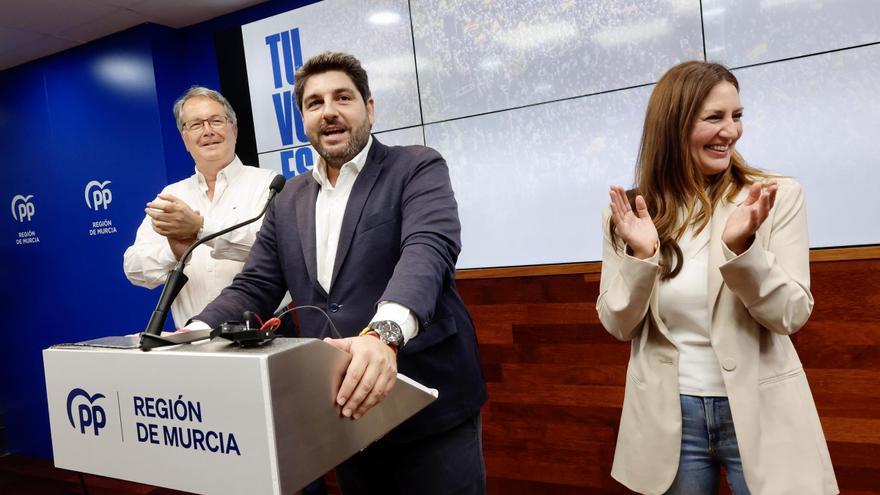 López Miras: &quot;Uno de los mejores resultados del PP de toda España&quot;