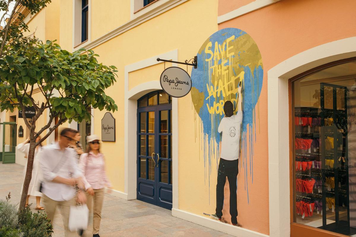 El cambio climático está muy presente en la obra del 'Banksy catalán'.