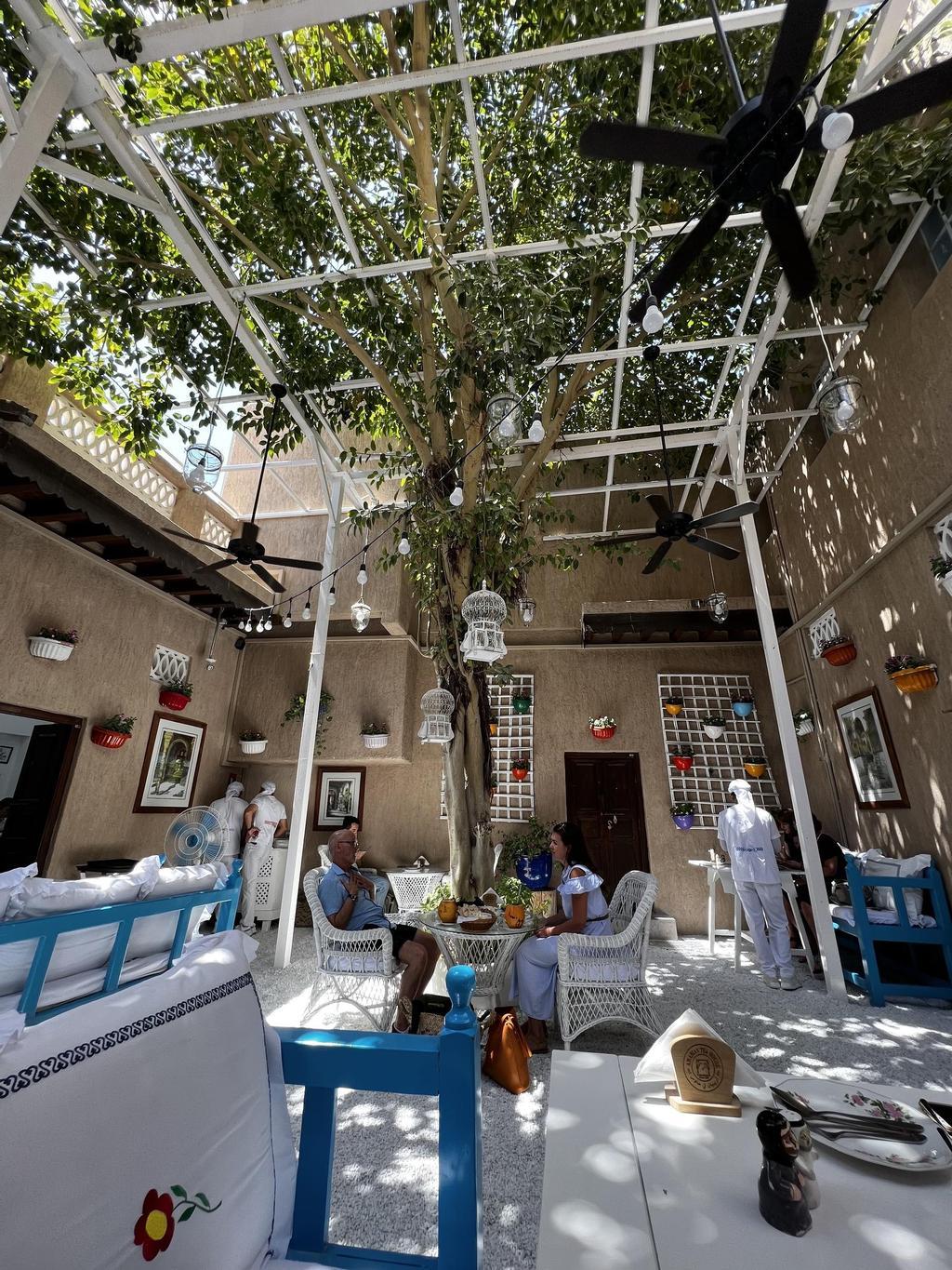 Arabian Tea House, en el barrio histórico de Al Fahidi