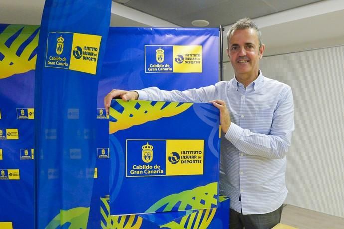 09-07-2020 LAS PALMAS DE GRAN CANARIA. Presentación oficial de Willy Villar y Porfi Fisac, nuevos director deportivo y entrenador del Herbalife Gran Canaria. Fotógrafo: ANDRES CRUZ  | 09/07/2020 | Fotógrafo: Andrés Cruz