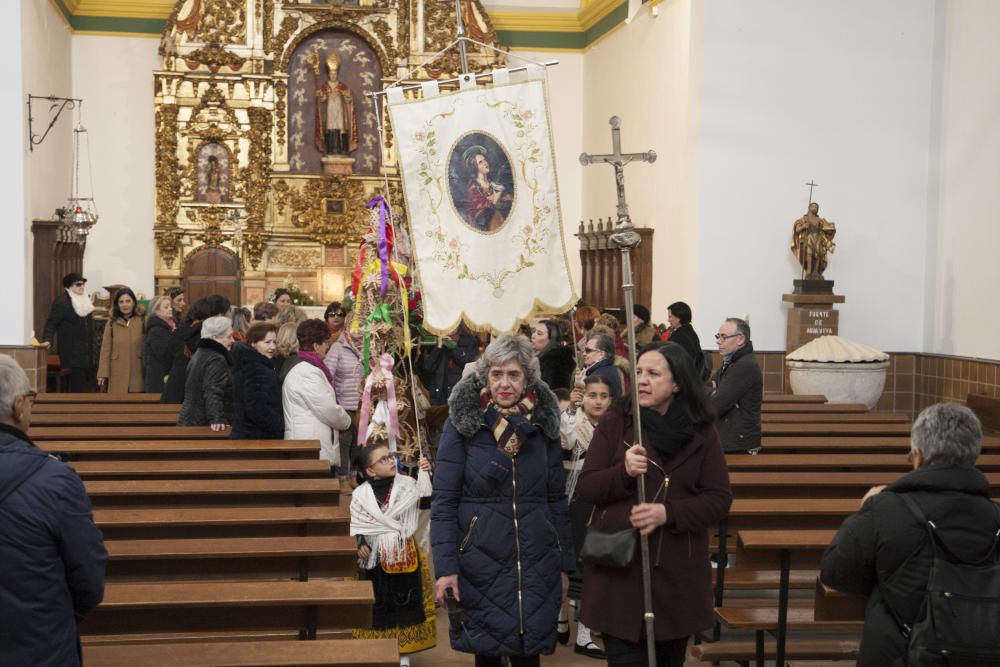 Procesión de las Águedas de san Lázaro