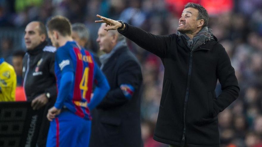 Luis Enrique: &quot;Hemos hecho un gran partido sin balón&quot;