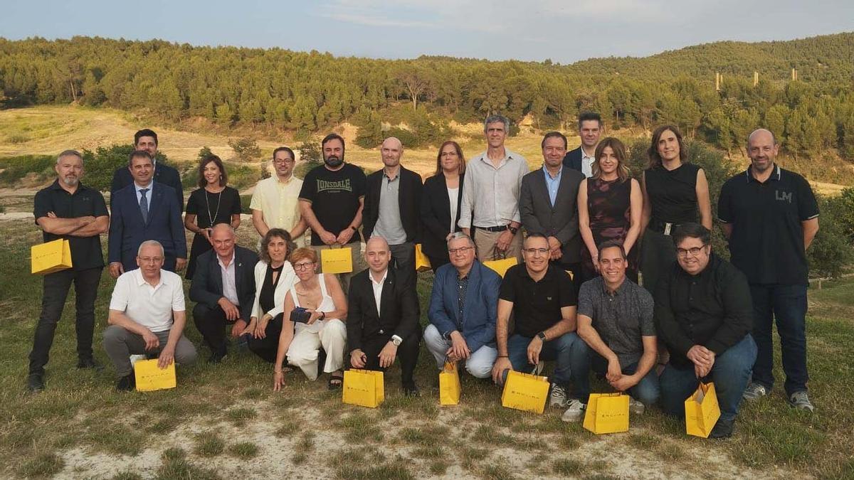 Els enginyers homenatjats pels seus 25 anys d'afiliació al col·legi