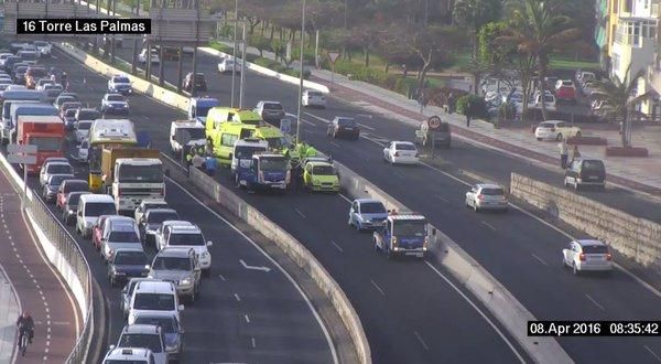 Accidente en la Avenida Marítima