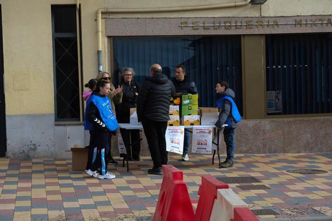 Cadena solidaria de alimentos del colegio Nuestra Señora del Rocío