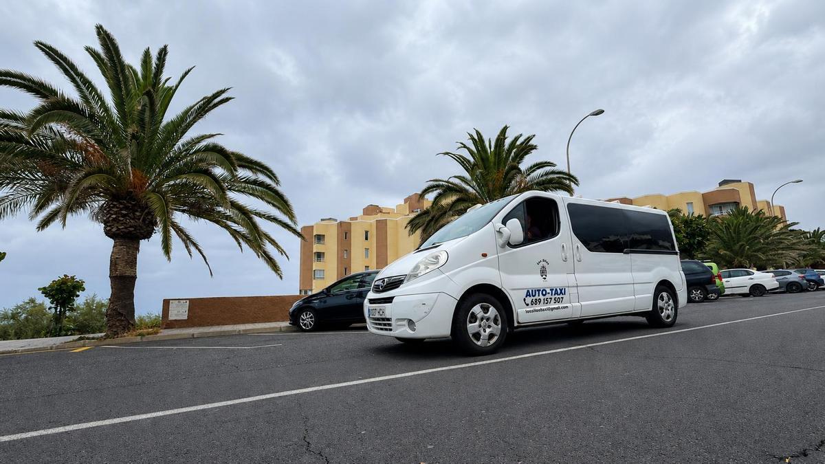 El nuevo taxi de Los Silos por la zona de Sibora del municipio