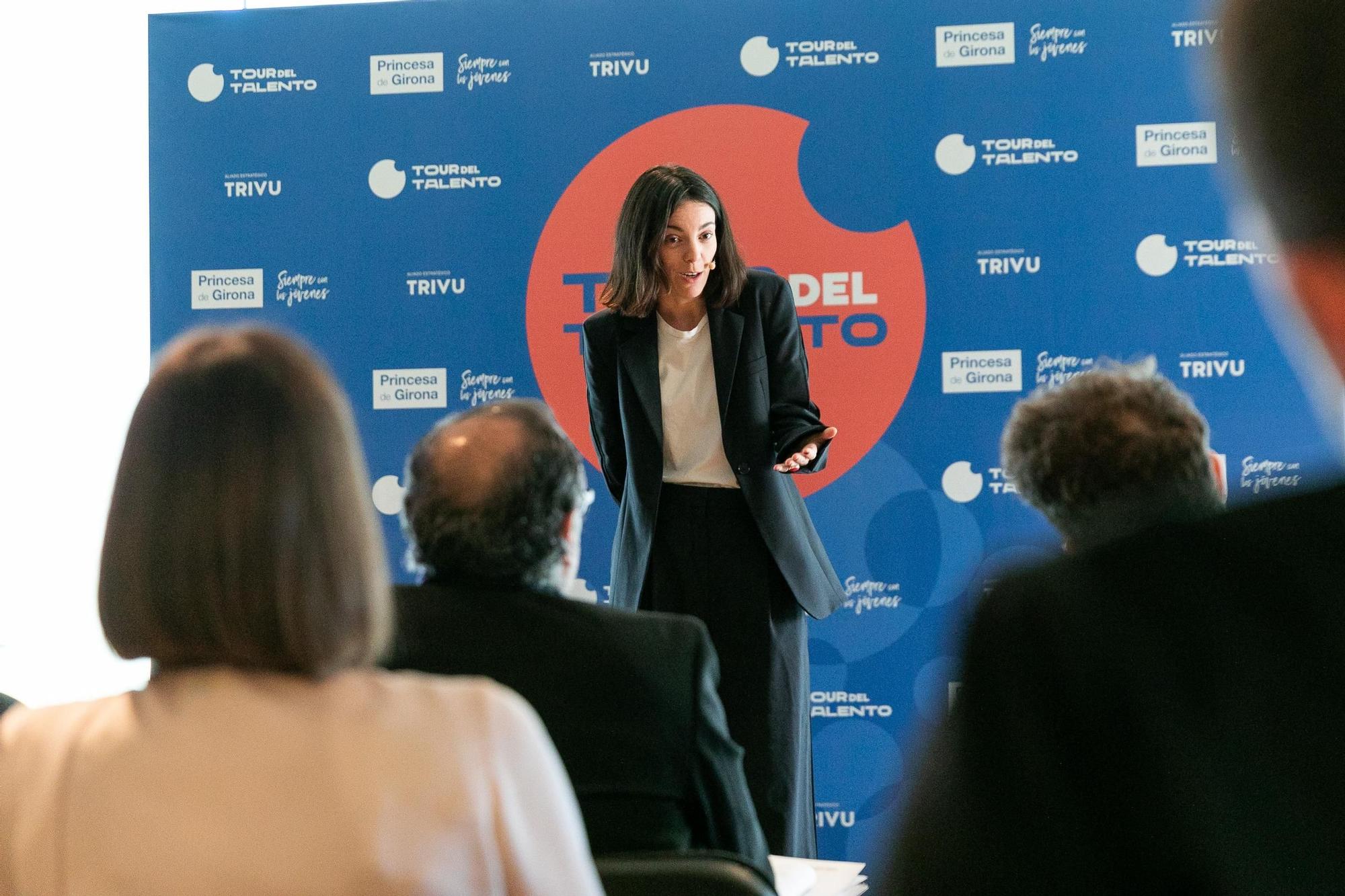 Victoria Luengo, ganadora del premio Princesa de Girona