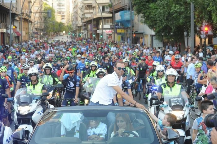 Recepción de Valverde en Murcia