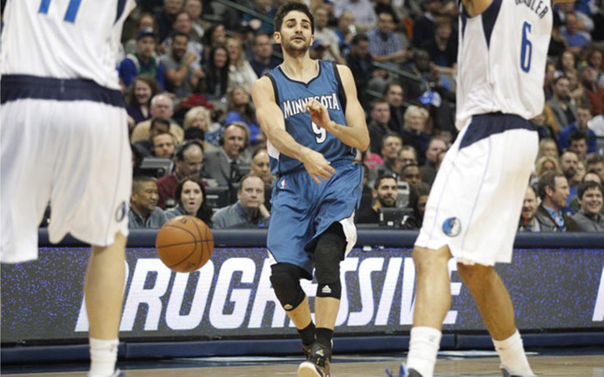 Los Mavericks pasan por encima de los Timberwolves de Ricky Rubio