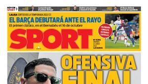 Las portadas de la prensa deportiva de hoy