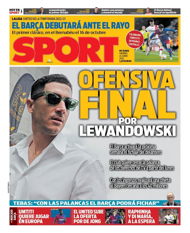 Las portadas de la prensa deportiva de hoy