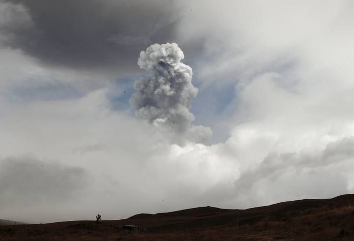 Alerta volcánica en Ecuador