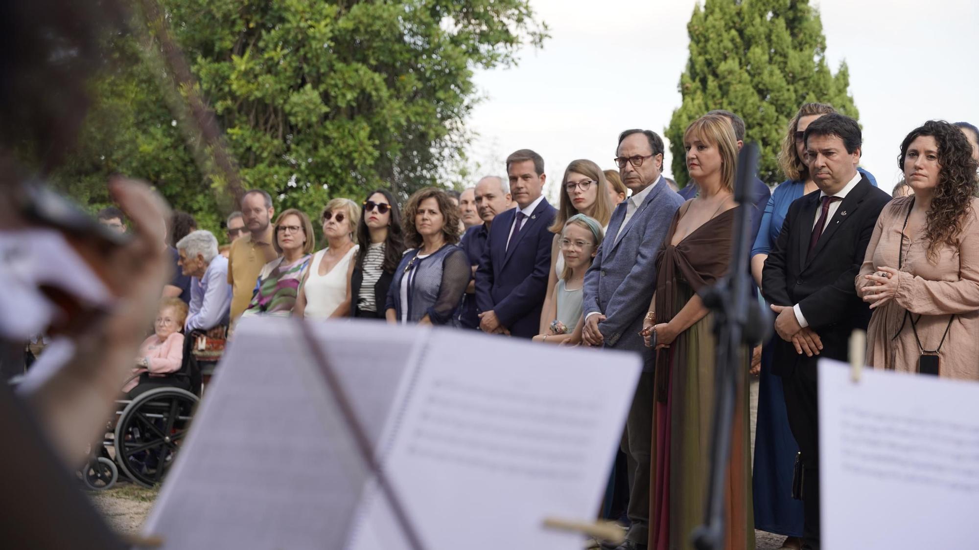 Así ha sido la conmemoración del 9 d'Octubre en Xàtiva