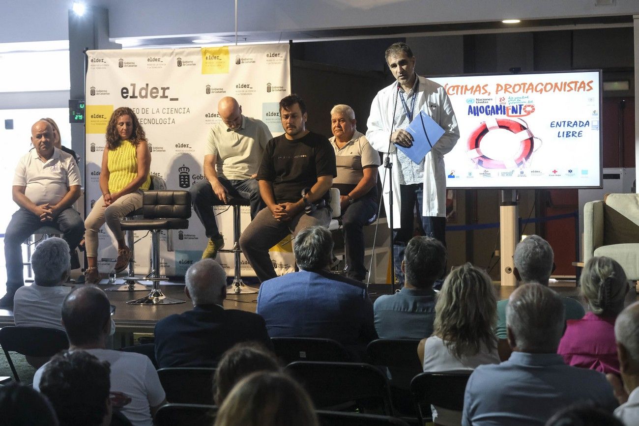 Acto 'Día Mundial para la prevención de los ahogamientos' en el Museo Elder