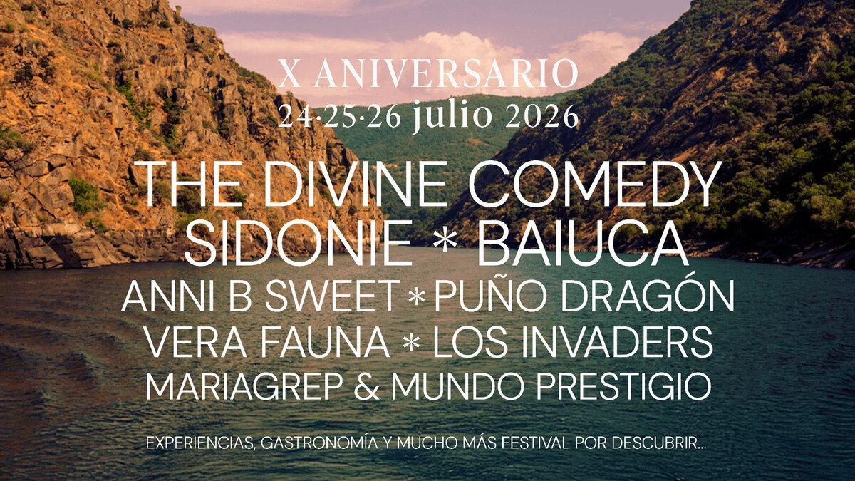 Cartel de la décima edición del festival 17º Ribeira Sacra