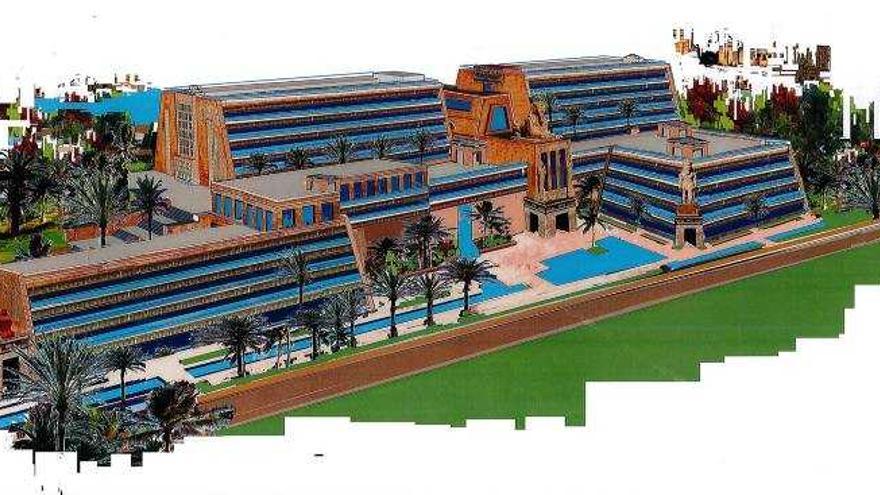 Terra Mítica inicia las obras de su primer hotel temático