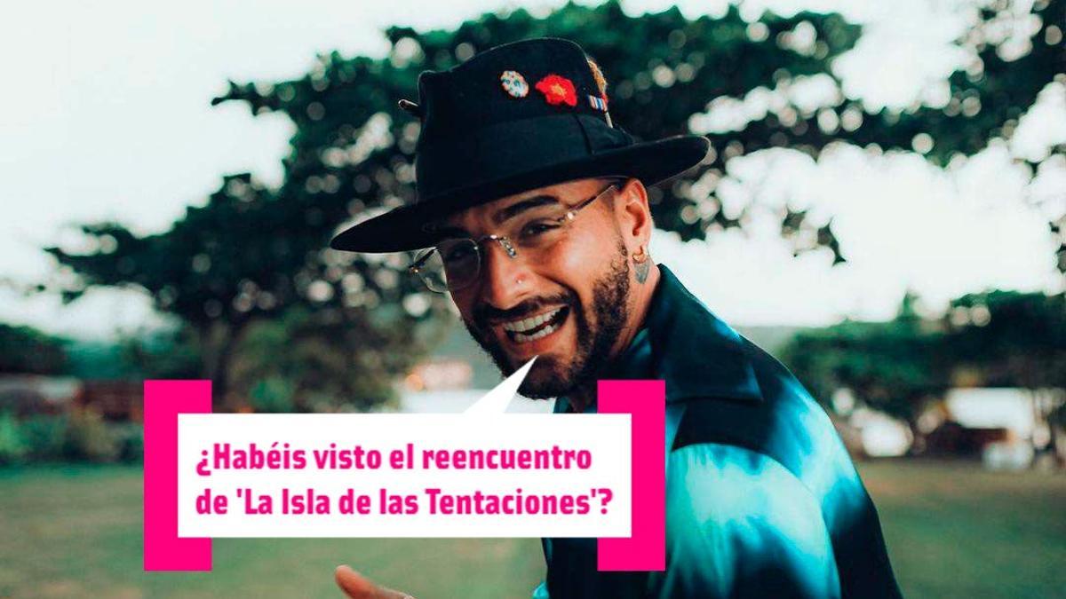 Maluma con gafas y camisa 'tie dye' posando para su Instagram