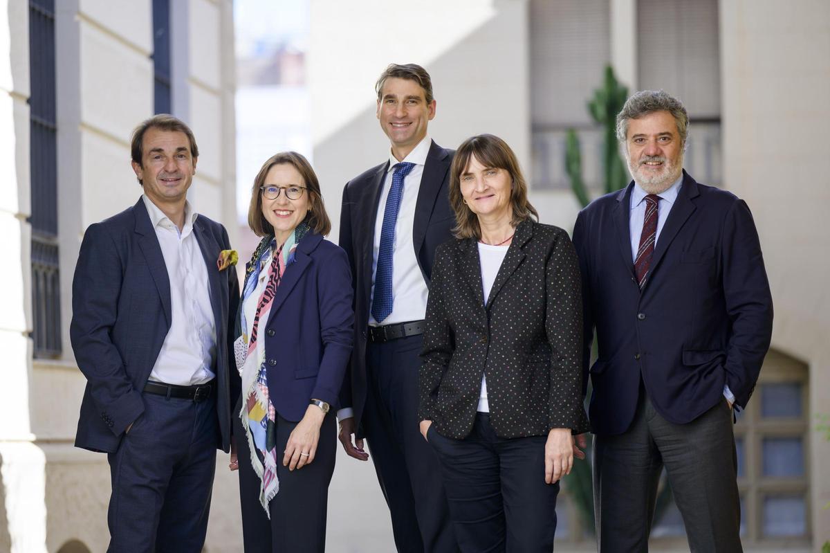 David Levy Faig, Consejero; Silvia Torrella Fajas, Presidenta ejecutiva, Joan Esteve Manasanch, Director de Inversiones; Lluïsa Vila