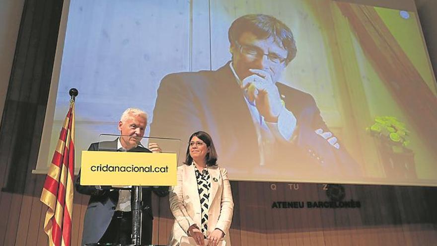 Puigdemont impulsa un nuevo partido en Cataluña