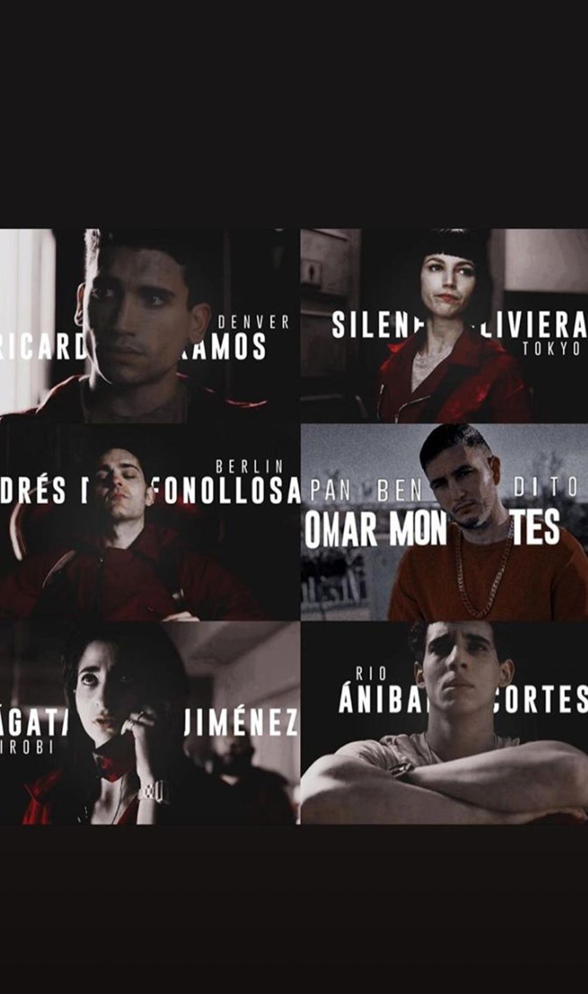 Omar Montes en 'La Casa de Papel'