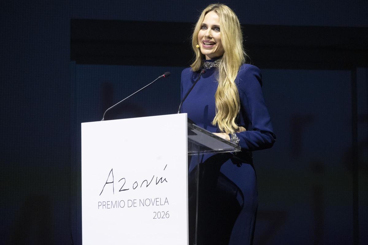 Vanesa Romero fue la encargada de presentar el Premio Azorín 2026