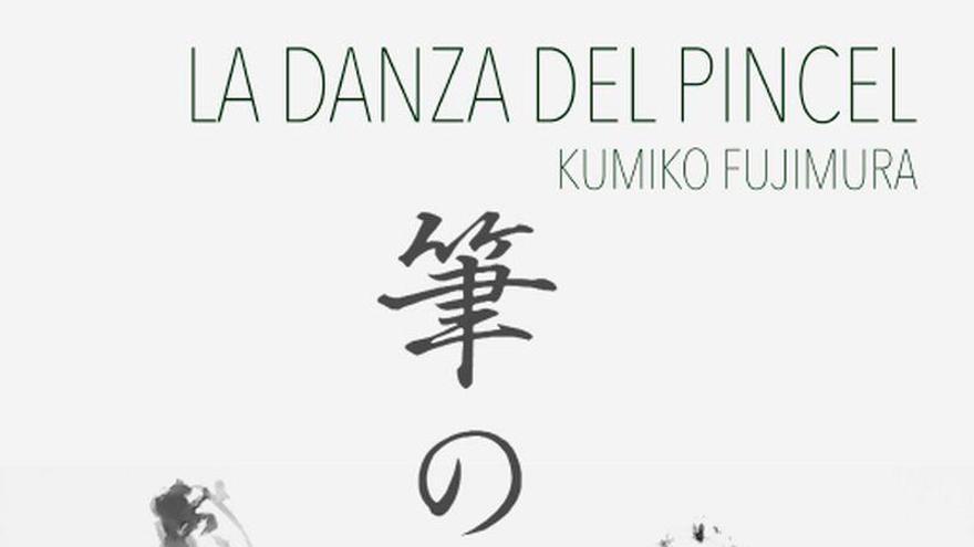 Una muestra enseña la danza del pincel de la caligrafía japonesa de Fujimura