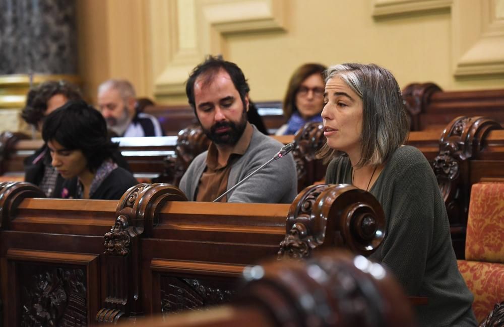 Pleno en el Ayuntamiento de A Coruña (02/11/16)