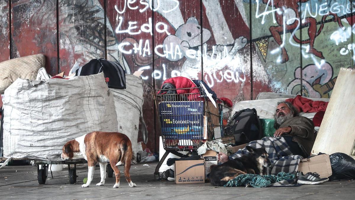 Pobreza en la población urbana de Argentina.
