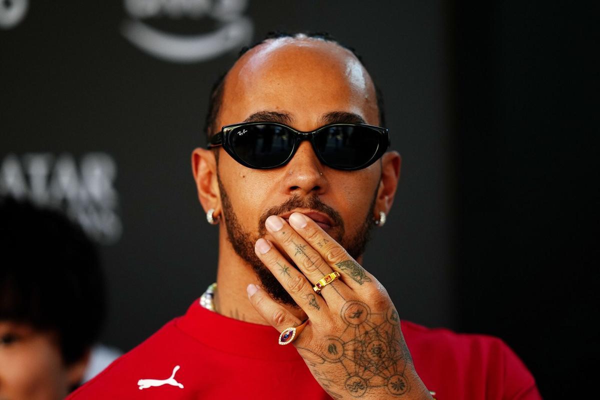 Lewis Hamilton, piloto de Ferrari