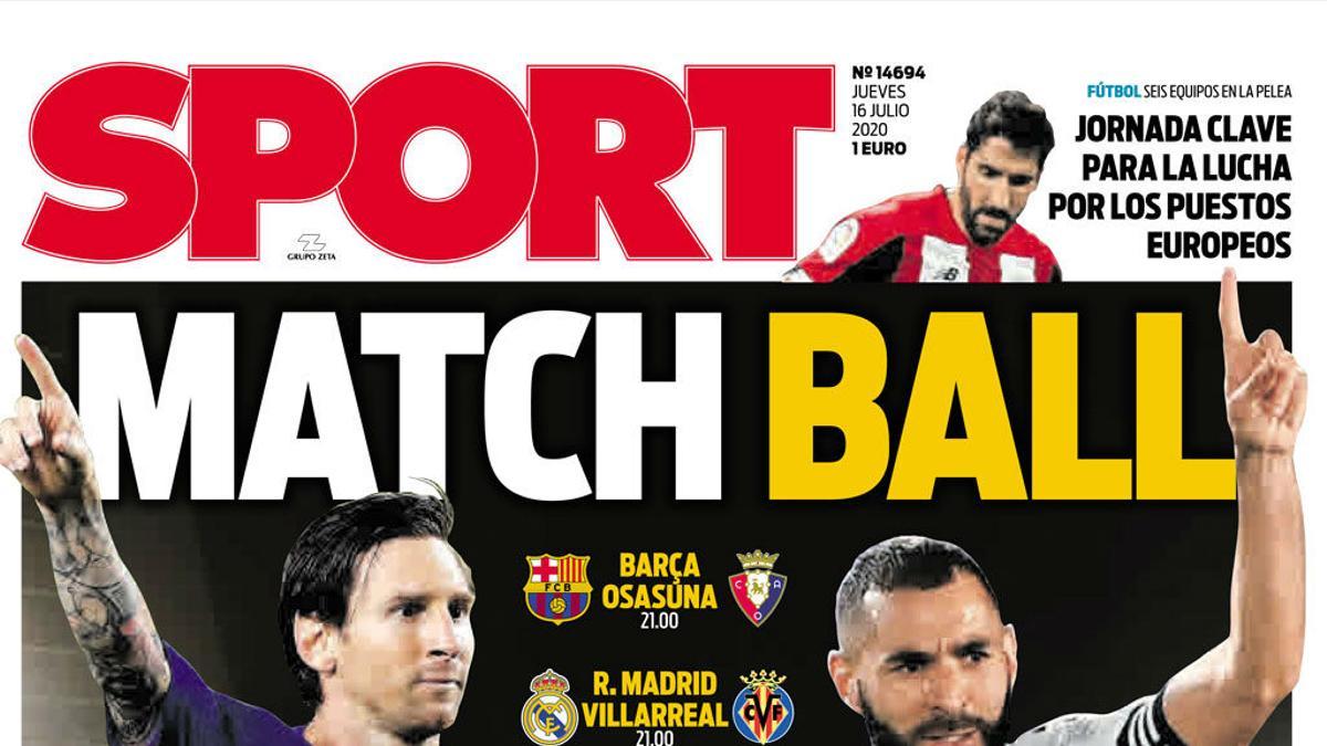 Portada Barça y Madrid